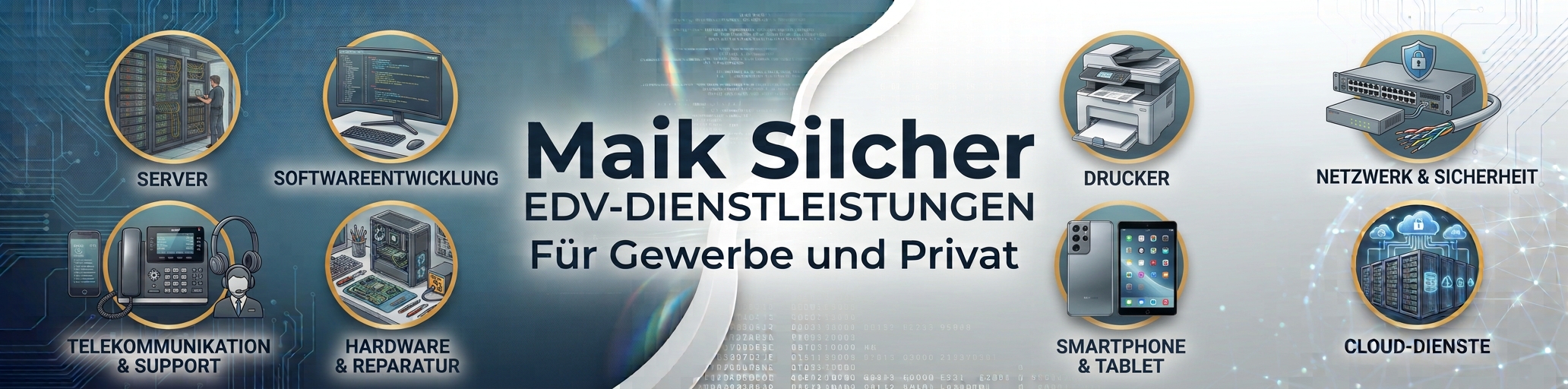 Maik Silcher EDV-Dienstleistungen Banner